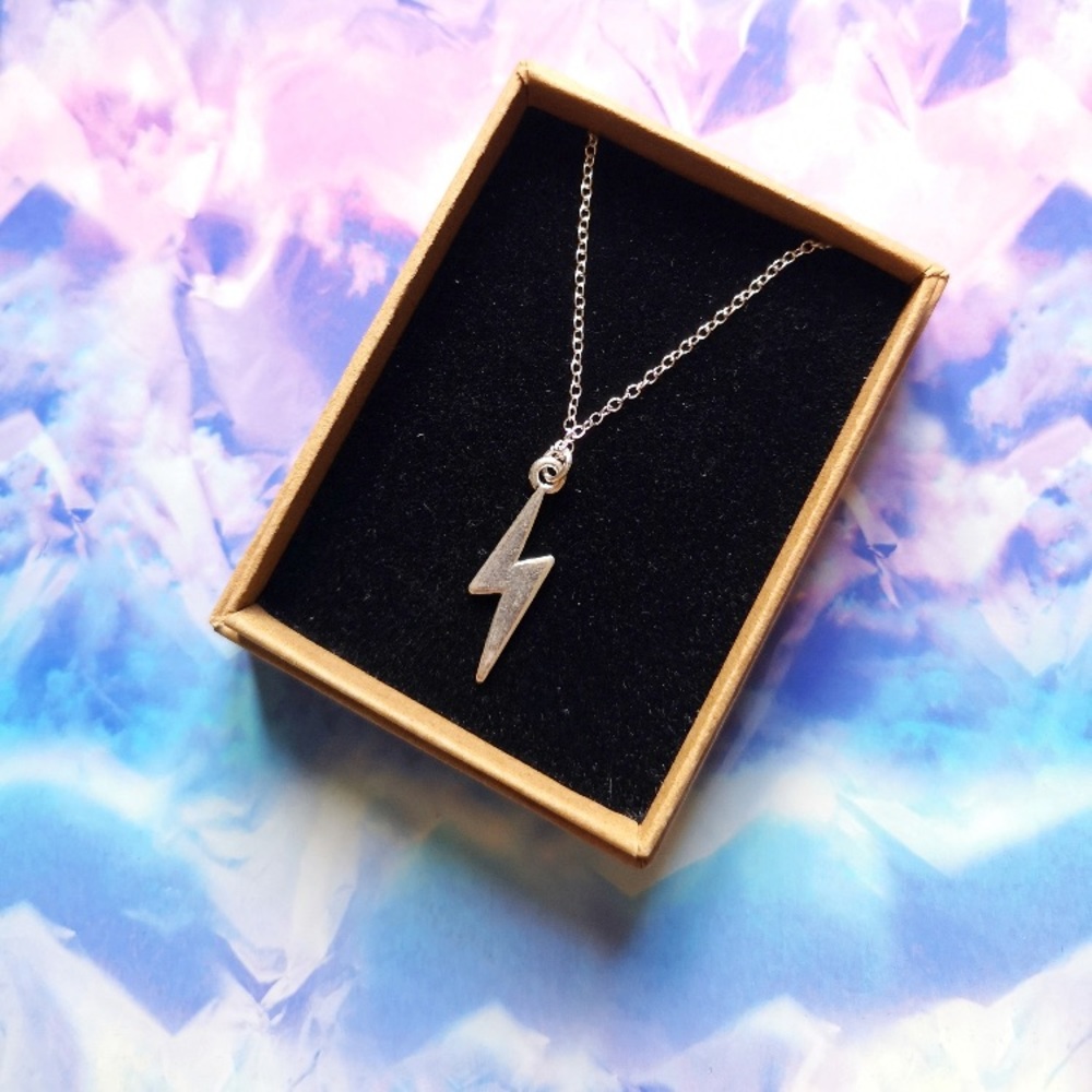 Lightening bolt Necklace